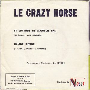 Crazy Horse (2) - Et Surtout Ne M'oublie Pas - Afbeelding 2