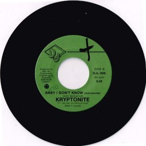 Kryptonite - Baby I Don't Know - Afbeelding 2