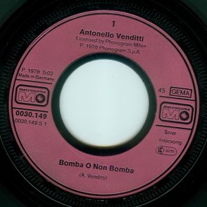 Antonello Venditti - Bomba O Non Bomba - Afbeelding 2