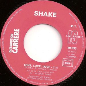 Shake (4) - Le Cœur À Côté De Toi / Love, Love, Love - Afbeelding 4