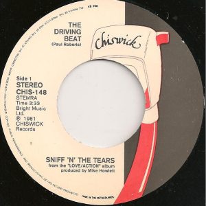 Sniff 'N' The Tears - The Driving Beat - Afbeelding 3