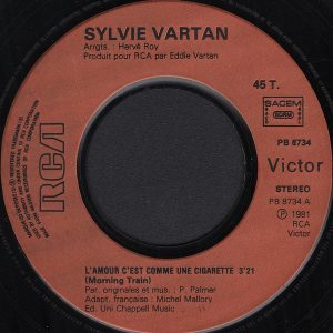 Sylvie Vartan - L'amour C'est Comme Une Cigarette - Afbeelding 3