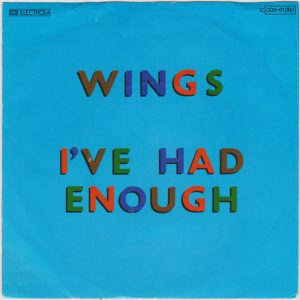 Wings (2) - I've Had Enough