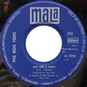 Box Tops - Cry Like A Baby / The Door You Closed To Me - Afbeelding 3