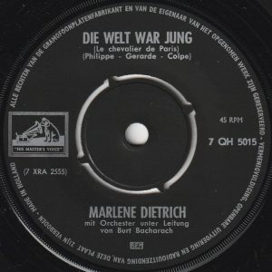 Marlene Dietrich - Sag Mir Wo Die Blumen Sind / Die Welt War Jung - Afbeelding 2