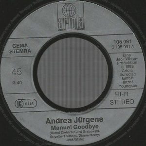 Andrea Jürgens - Manuel Goodbye - Afbeelding 3