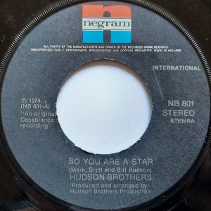 Hudson Brothers - So You Are A Star - Afbeelding 2