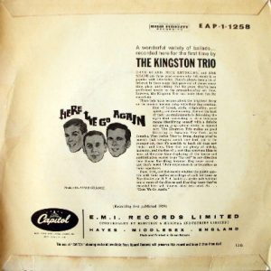 Kingston Trio - Here We Go Again! (Part 1) - Afbeelding 2