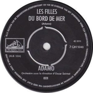 Adamo - Les Filles Du Bord De Mer / Le Grand Jeu - Afbeelding 3