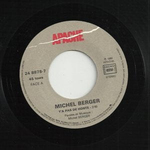 Michel Berger - Y'a Pas De Honte - Afbeelding 3