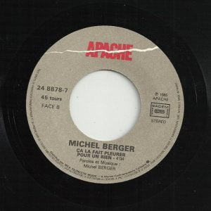 Michel Berger - Y'a Pas De Honte - Afbeelding 4