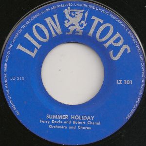 Bobby Sitting / Ferry Davis - Loop De Loop / Summer Holiday - Afbeelding 2