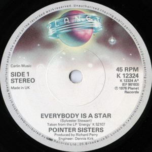 Pointer Sisters - Everybody Is A Star