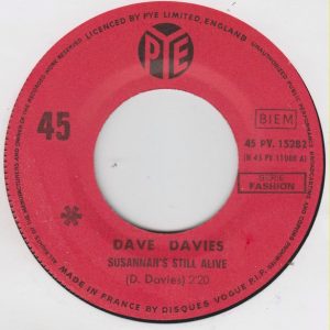 Dave Davies - Susannah's Still Alive - Afbeelding 3