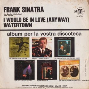 Frank Sinatra - I Would Be In Love (Anyway) - Afbeelding 2