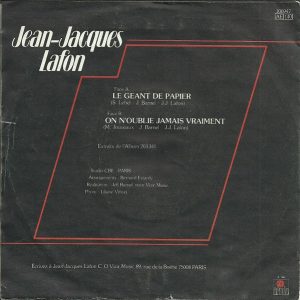 Jean-Jacques Lafon - Le Géant De Papier - Afbeelding 2