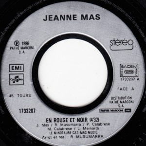 Jeanne Mas - En Rouge Et Noir - Afbeelding 3