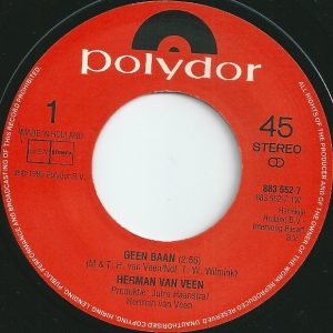 Herman van Veen - Geen Baan - Afbeelding 3