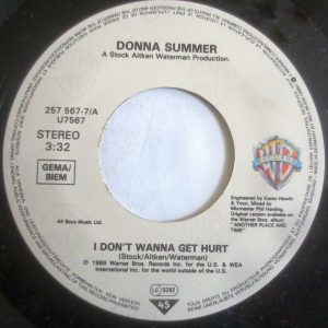 Donna Summer - I Don't Wanna Get Hurt - Afbeelding 3