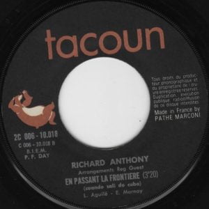 Richard Anthony (2) - Le Sirop Typhon - Afbeelding 4