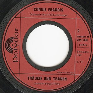 Connie Francis - Meine Welt Beginnt Bei Dir - Afbeelding 4