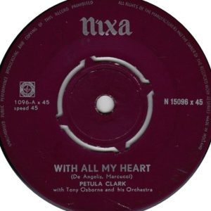 Petula Clark - With All My Heart