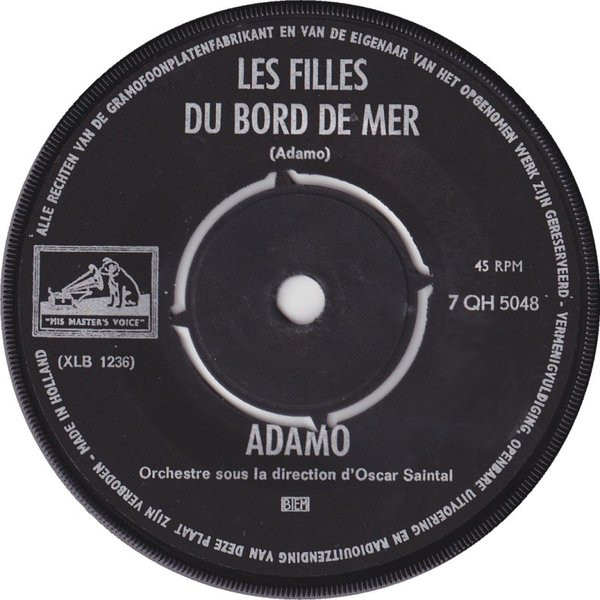 Adamo Les Filles Du Bord De Mer Le Grand Jeu Vinylvlodrop 
