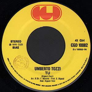 Umberto Tozzi - Tu - Afbeelding 3