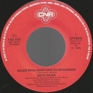 Nico Haak - Alles Mag Man Van De Bhagwan - Afbeelding 3