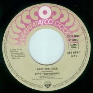 Pete Townshend - Face The Face - Afbeelding 3