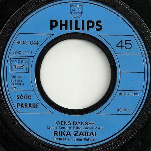 Rika Zaraï - Sans Chemise, Sans Pantalon / Viens Danser - Afbeelding 4