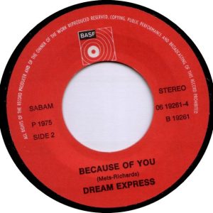 Dream Express - Dream Express / Because Of You - Afbeelding 4