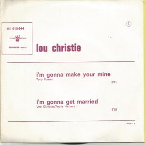 Lou Christie - I'm Gonna Make Your Mine - Afbeelding 2