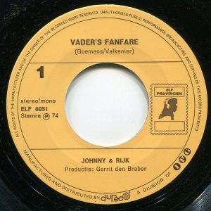 Johnny & Rijk - Vader's Fanfare / Als Ik Op Zee Was - Afbeelding 3