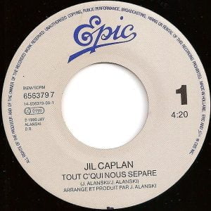 Jil Caplan - Tout C'qui Nous Sépare - Afbeelding 3