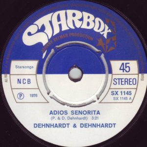 Dehnhardt & Dehnhardt - Adios Señorita - Afbeelding 2