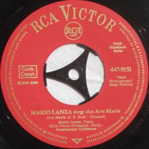 Mario Lanza - Mario Lanza Singt Das Ave Maria - Afbeelding 3