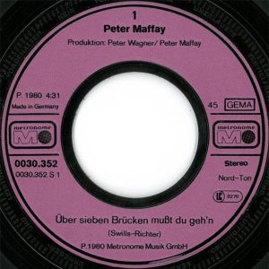 Peter Maffay - Über Sieben Brücken Mußt Du Gehn - Afbeelding 3