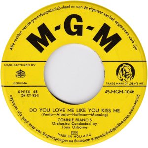 Connie Francis - Among My Souvenirs / Do You Love Me Like You Kiss Me - Afbeelding 2