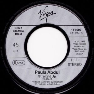 Paula Abdul - Straight Up - Afbeelding 3