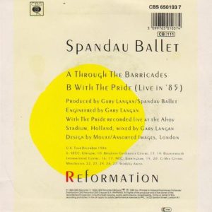 Spandau Ballet - Through The Barricades - Afbeelding 2