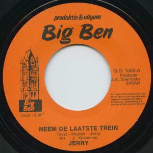 Jerry Blondel - Neem De Laatste Trein - Afbeelding 3