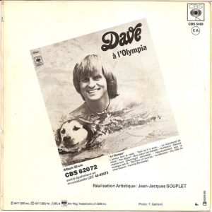 Dave (13) - Est-Ce Par Hasard / Ton Amour Est La Rivière - Afbeelding 2