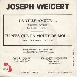 Joseph Weigert - La Ville Amour - Afbeelding 2