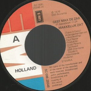 Makkelijk Zat - Geef Max De Zak / Joepie - Afbeelding 3