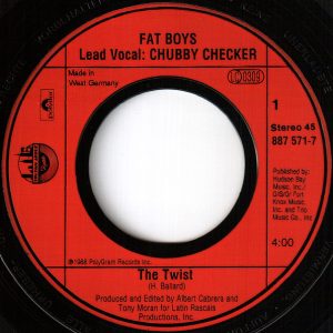 Fat Boys With Stupid Def Vocals By Chubby Checker - The Twist - Afbeelding 3