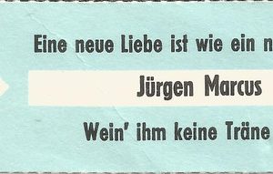 Jürgen Marcus - Eine Neue Liebe Ist Wie Ein Neues Leben - Afbeelding 3