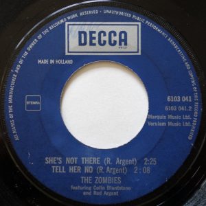 The Zombies Featuring Colin Blunstone And Rod Argent - Summertime / She's Not There / Tell Her No - Afbeelding 4