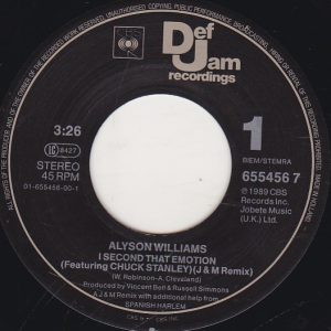 Alyson Williams - I Second That Emotion - Afbeelding 2