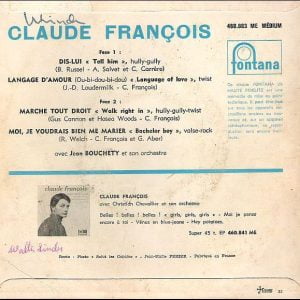 Claude François - Dis-Lui - Afbeelding 2